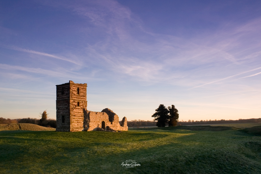 Knowlton Church, Clouds